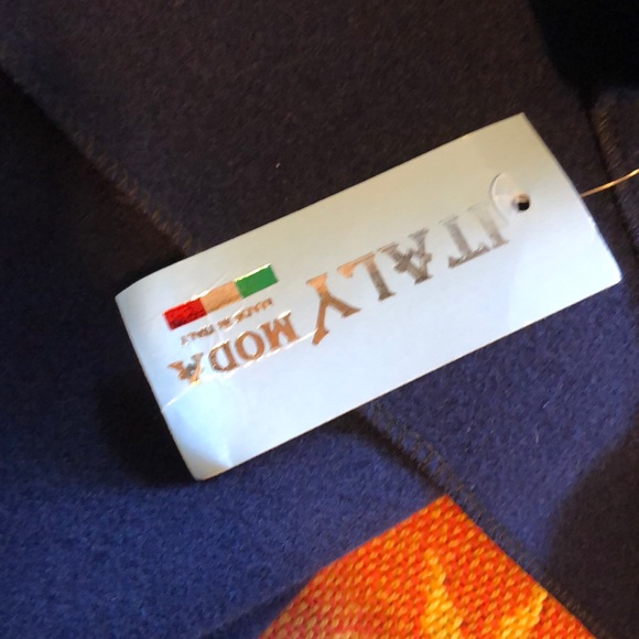 Italian fur-lined poncho with tags - Picture 5 of 8